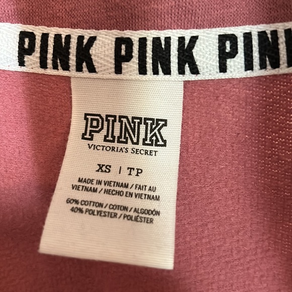 PINK zip sweatshirt. - Picture 3 of 3